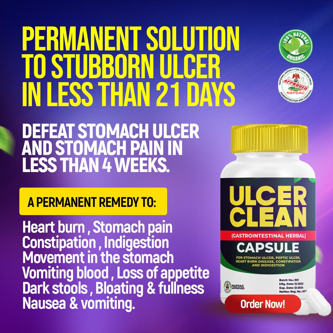 Ulcer herbal capsule