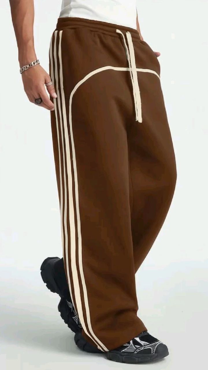  Black Unisex Street-Style Joggers